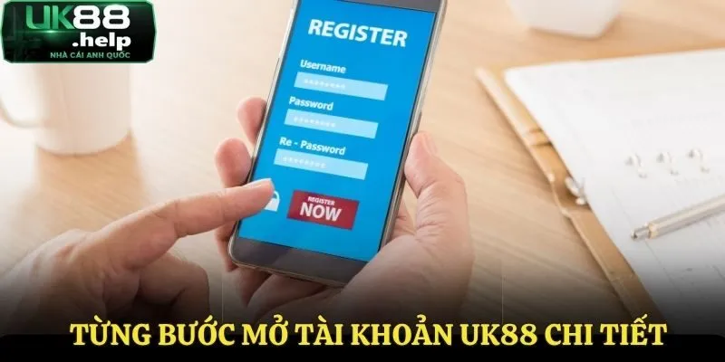 Những bước đăng ký UK88